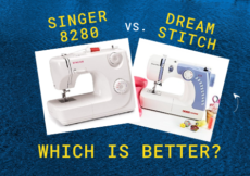 Usha Dream Stitch and Singer 8280