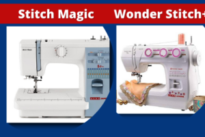 Usha Janome Wonder Stitch Plus and Stitch Magic